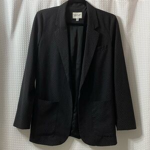 Heritage 1981 Deep Purple Speck Fluid Open Blazer